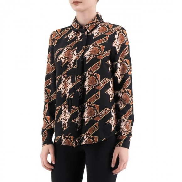 Scotch & Soda Jib-Neck blouse - Picture 1 of 10